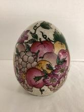 Fruit Patterned Decorative Egg