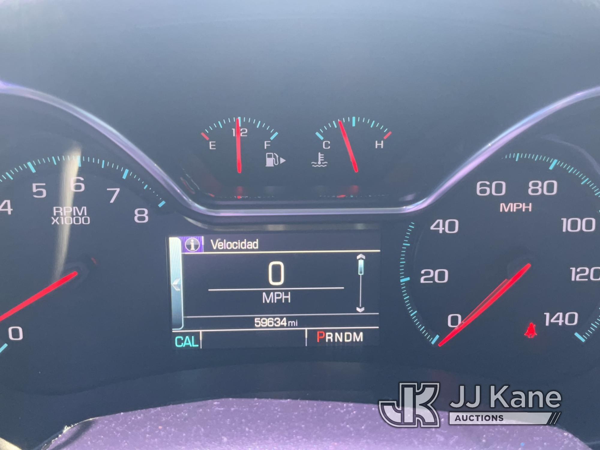 (Las Vegas, NV) 2016 Chevrolet Impala LT Towed In Jump To Start, Check Engine Light On, Runs Rough,