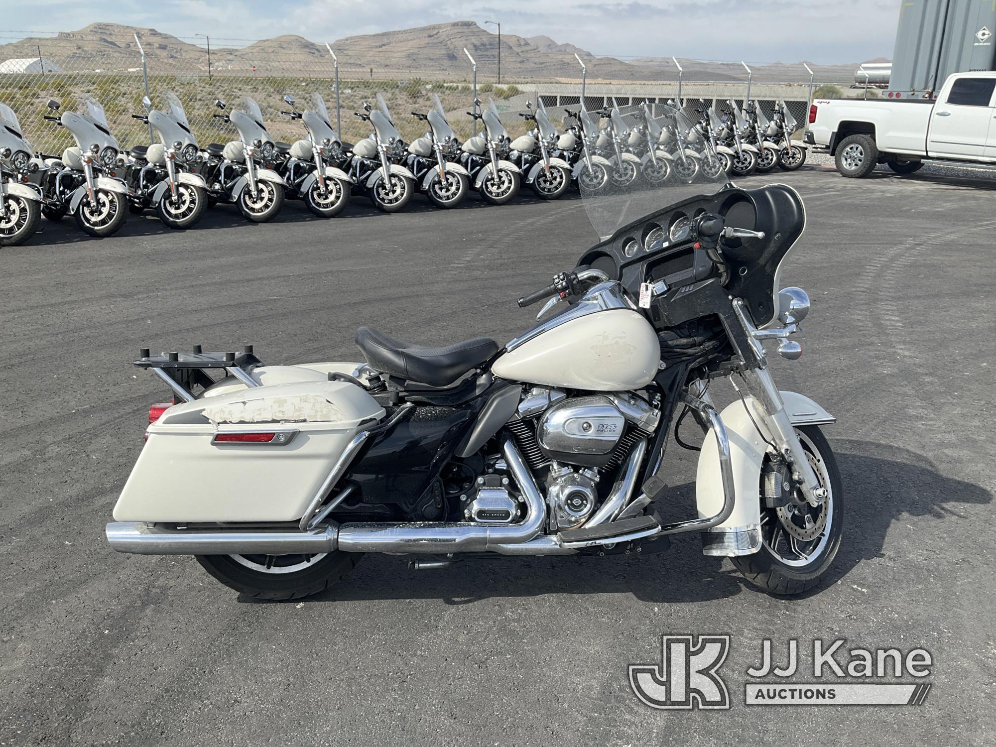 (Las Vegas, NV) 2019 Harley-Davidson FLHTP Police Missing Mirrors, Broken Fuel Line Jump To Start, T