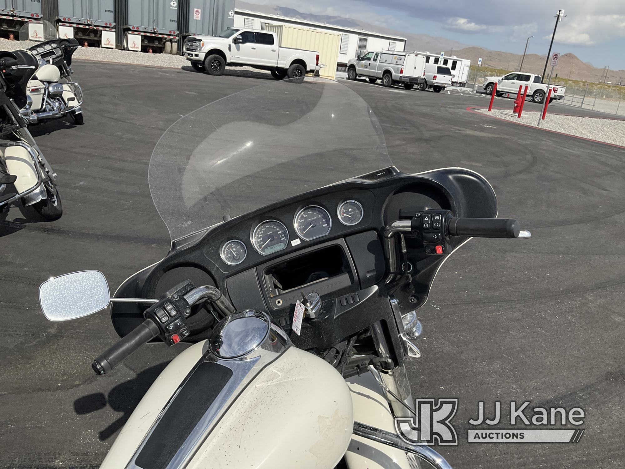 (Las Vegas, NV) 2018 Harley-Davidson FLHTP Police Missing Mirror Jump To Start, Runs & Moves