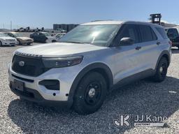 (Las Vegas, NV) 2020 Ford Explorer AWD Police Interceptor No Console Runs & Moves