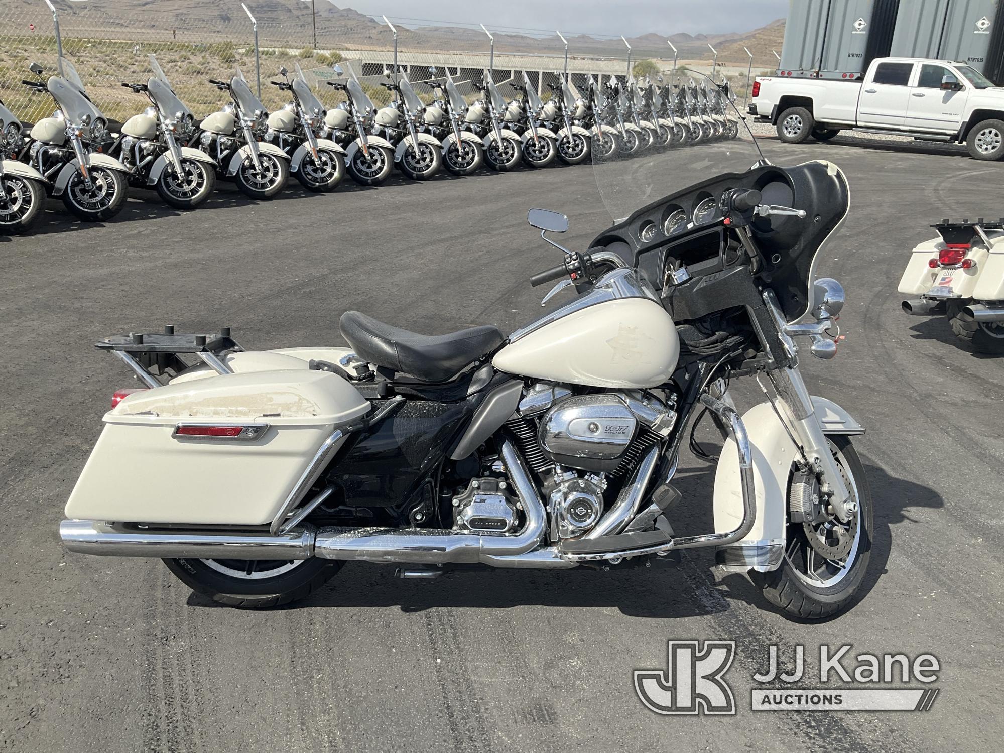 (Las Vegas, NV) 2018 Harley-Davidson FLHTP Police Missing Mirrors Runs & Moves