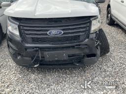 (Las Vegas, NV) 2018 Ford Explorer AWD Police Interceptor Dealers Only, Airbags Deployed, Towed In W