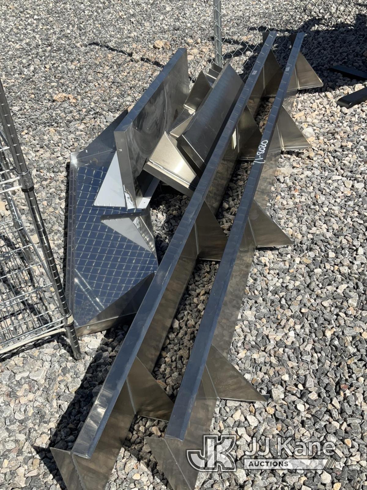 (Las Vegas, NV) Stainless Shelves NOTE: This unit is being sold AS IS/WHERE IS via Timed Auction and