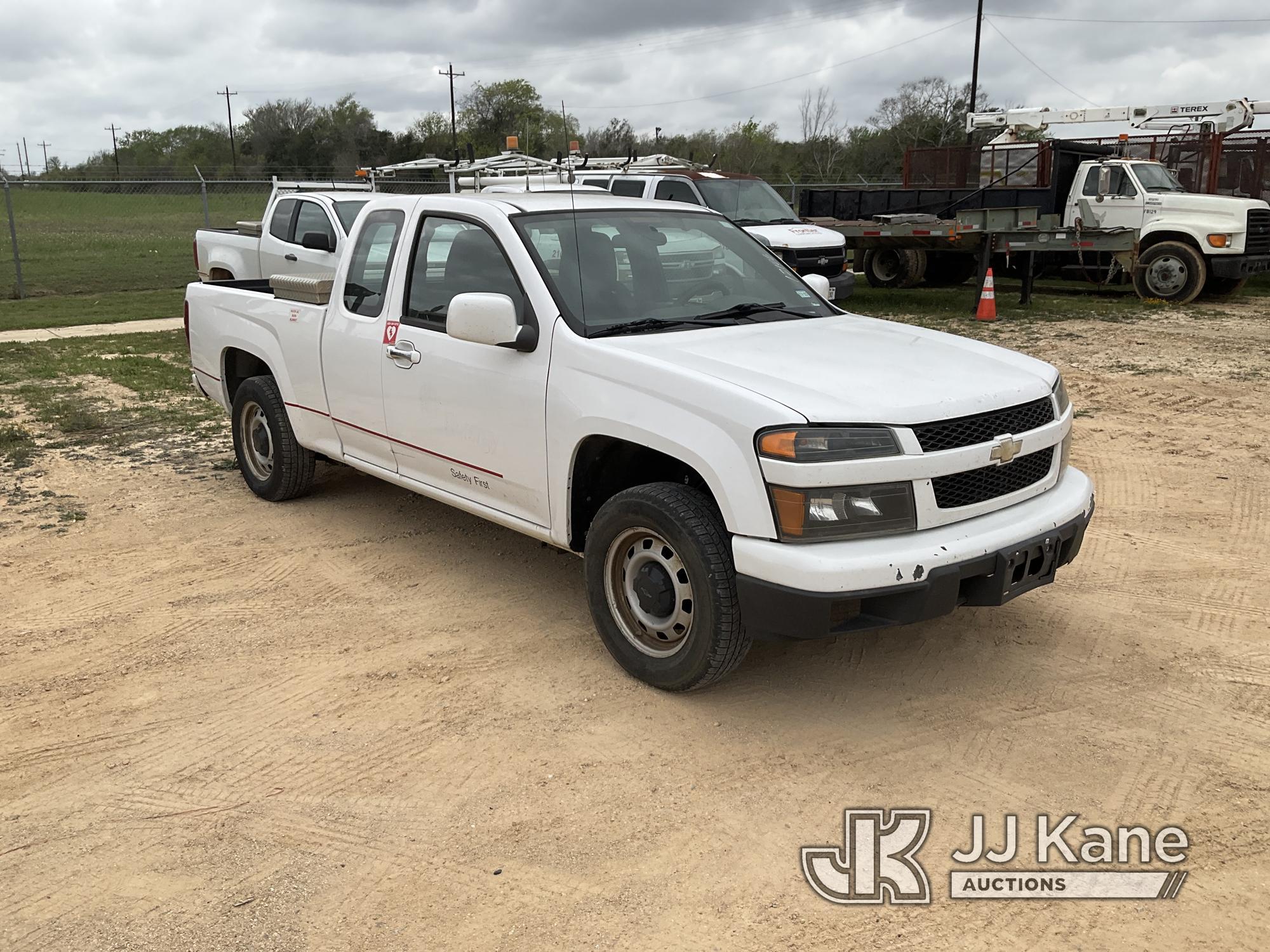 (Houston, TX) 2012 Chevrolet Colorado Extended-Cab Pickup Truck Runs & Moves)  (Traction Control Lig