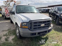 (San Antonio, TX) 2005 Ford F250 Pickup Truck Runs & Moves) (Will Not Stay Running, Batteries Need R