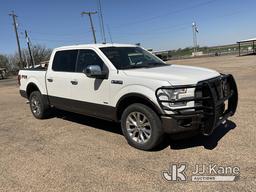 (Roby, TX) 2016 Ford F150 4x4 Crew-Cab Pickup Truck, Cooperative owned Runs and Moves, Per Seller Ne