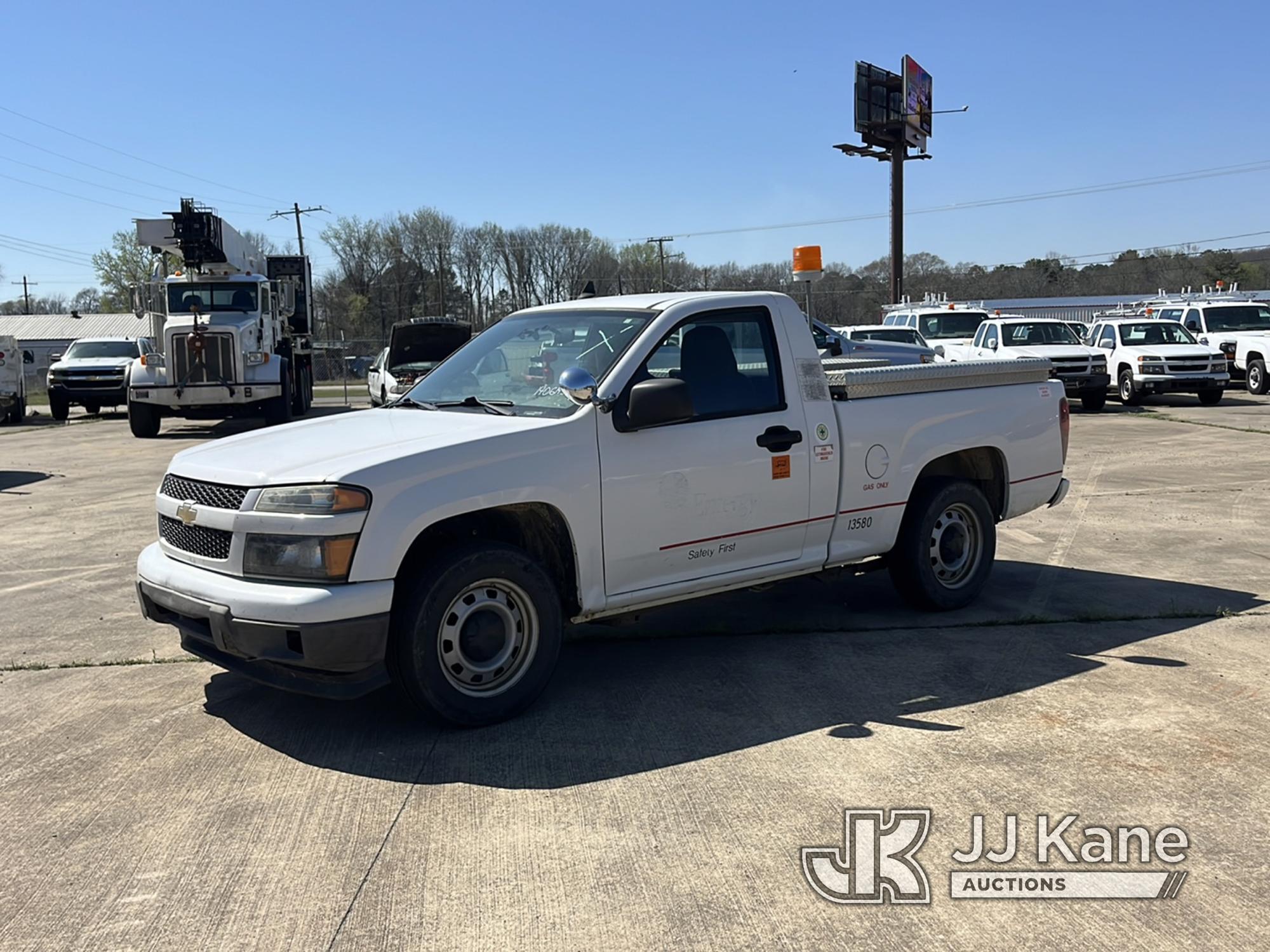 (Conway, AR) 2011 Chevrolet Colorado Pickup Truck Runs & Moves) (Jump To Start, Seat Stuck in Positi