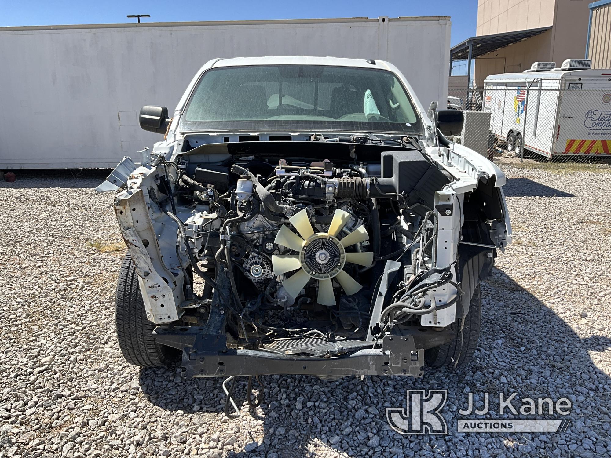 (El Paso, TX) 2019 Nissan Titan XD 4x4 Crew-Cab Pickup Truck Wrecked, Not Running Or Moving, Parts I