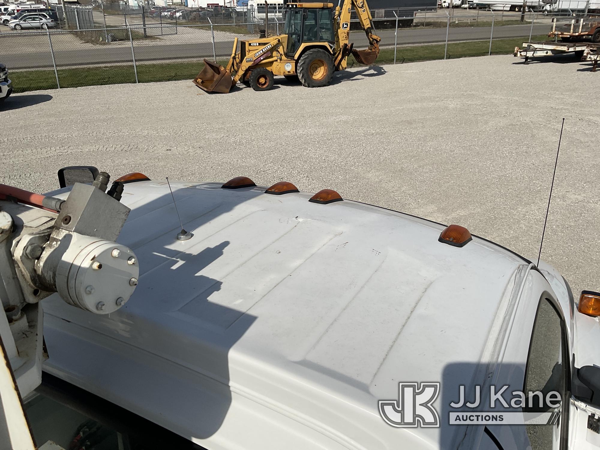 (Springfield, IL) Versalift VST240I01, Articulating & Telescopic Bucket Truck mounted behind cab on