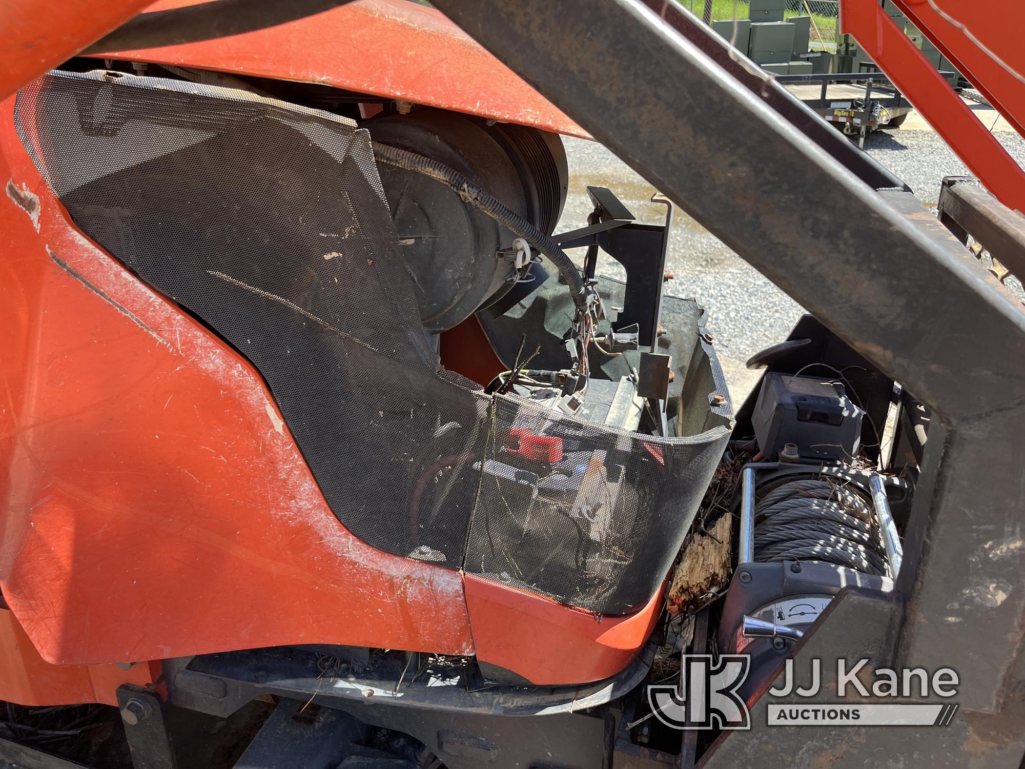 (Farmerville, LA) Kubota M9960 Tractor Loader Runs, Moves & Operates) (Mower Attachment Not Included