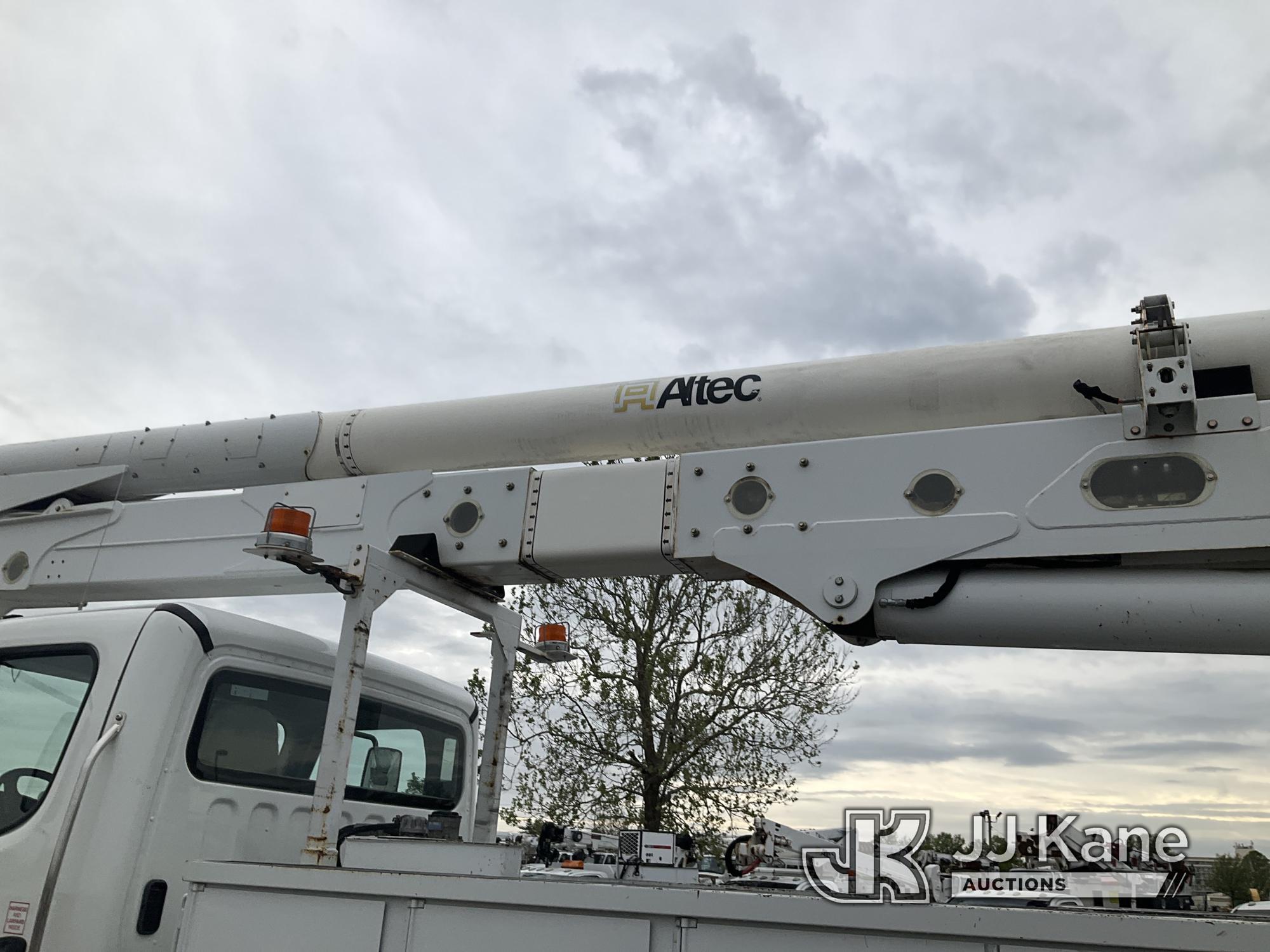 (Kansas City, MO) Altec AN55E-OC, Material Handling Bucket Truck rear mounted on 2015 Freightliner M