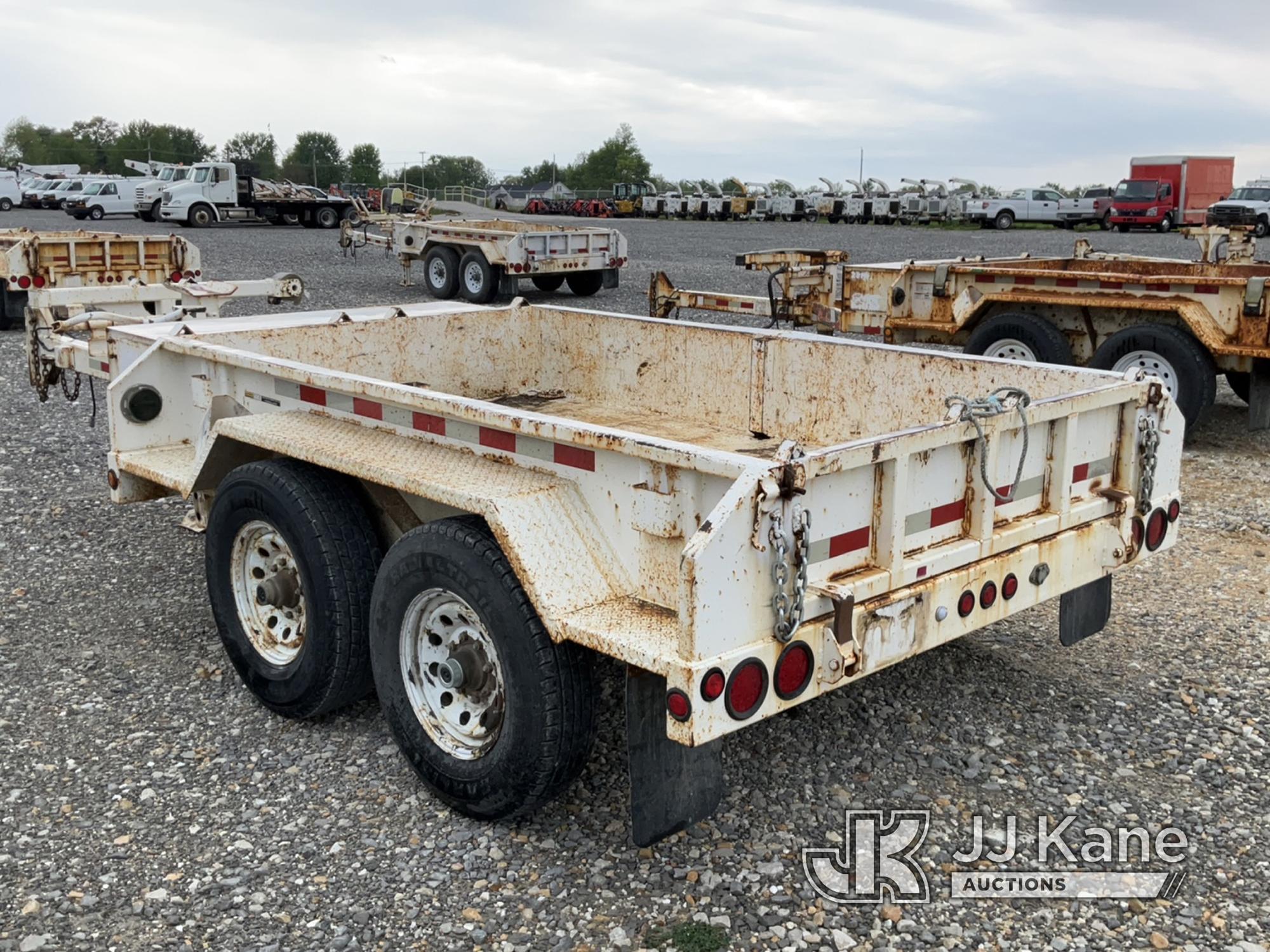 (Hawk Point, MO) 2013 Brooks Brothers PT92-7KE T/A Pole/Material Trailer Surface Rust.