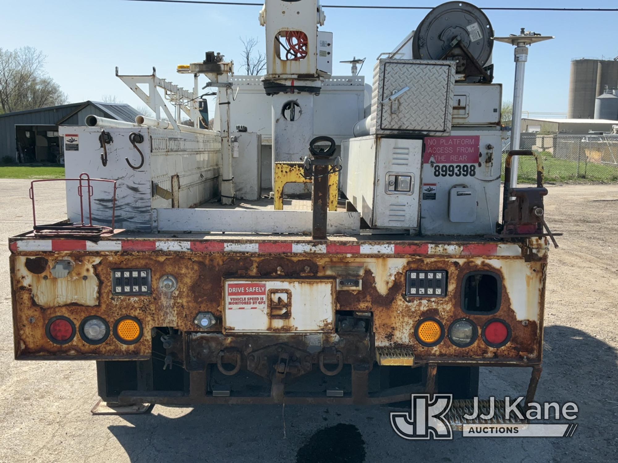 (South Beloit, IL) Altec TA50, Articulating & Telescopic Material Handling Bucket Truck mounted behi