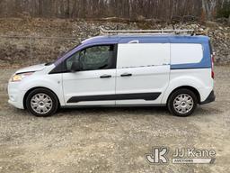(Shrewsbury, MA) 2016 Ford Transit Connect Mini Cargo Van Runs & Moves) (Check Engine Light On, Rust