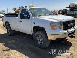 (Charlotte, MI) 2012 GMC Sierra 2500 4x4 Pickup Truck Runs & Moves) (Rust Damage, Body Damage