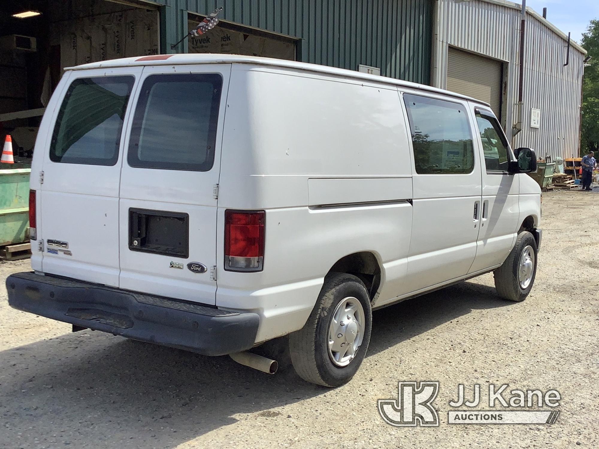 (Harmans, MD) 2014 Ford E150 Cargo Van Runs & Moves, Rust & Body Damage