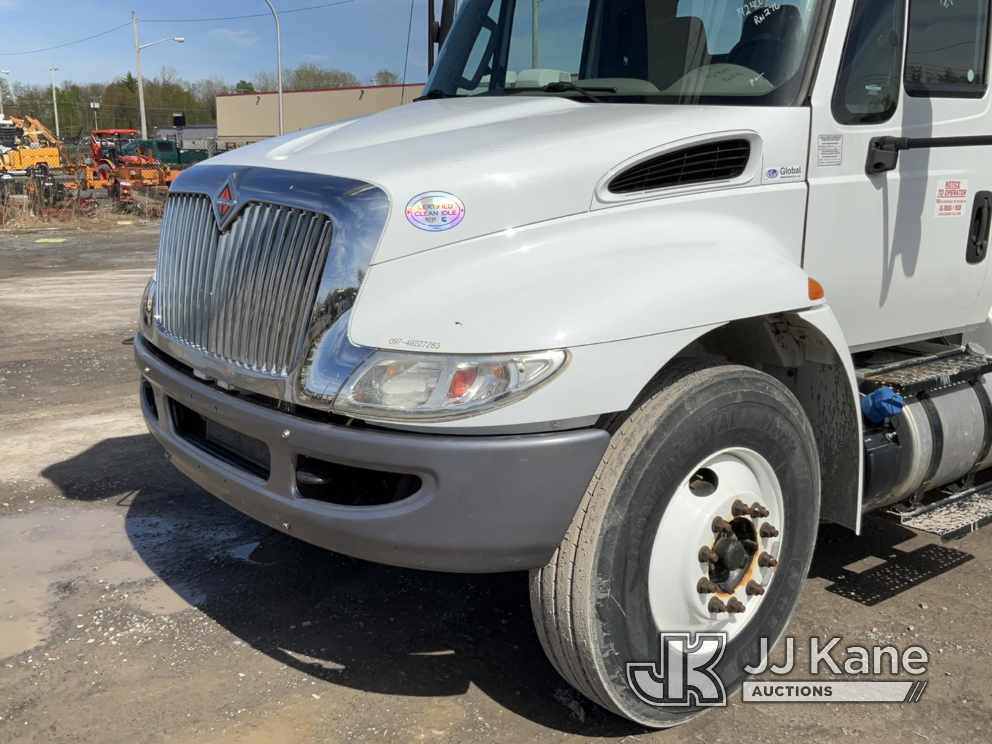 (Rome, NY) Altec AA55, Material Handling Bucket Truck rear mounted on 2018 International 4300 Utilit