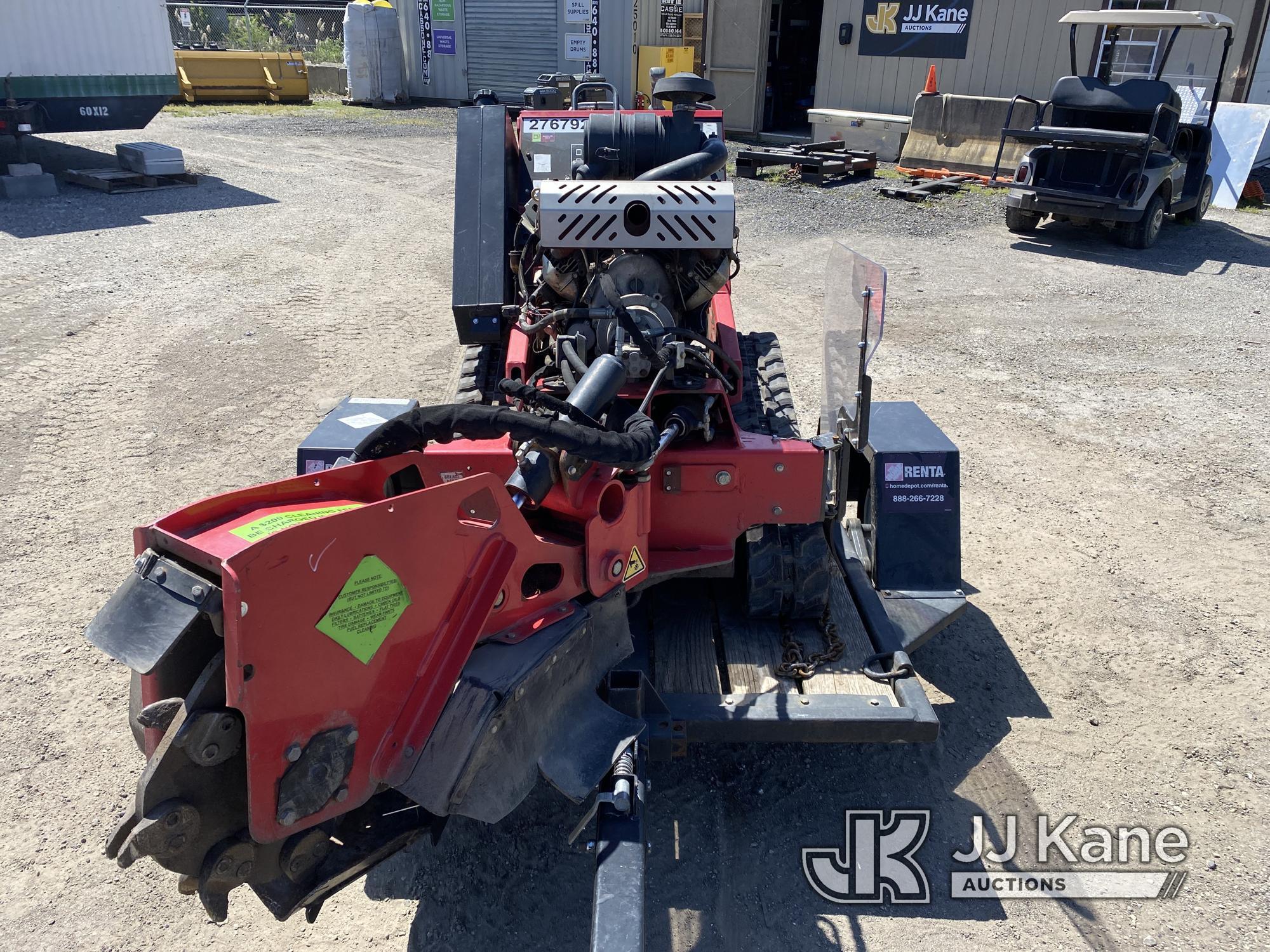 (Plymouth Meeting, PA) 2018 Barreto 30SG Walk-Behind Crawler Stump Grinder W/ Support Trailer Vin# 1