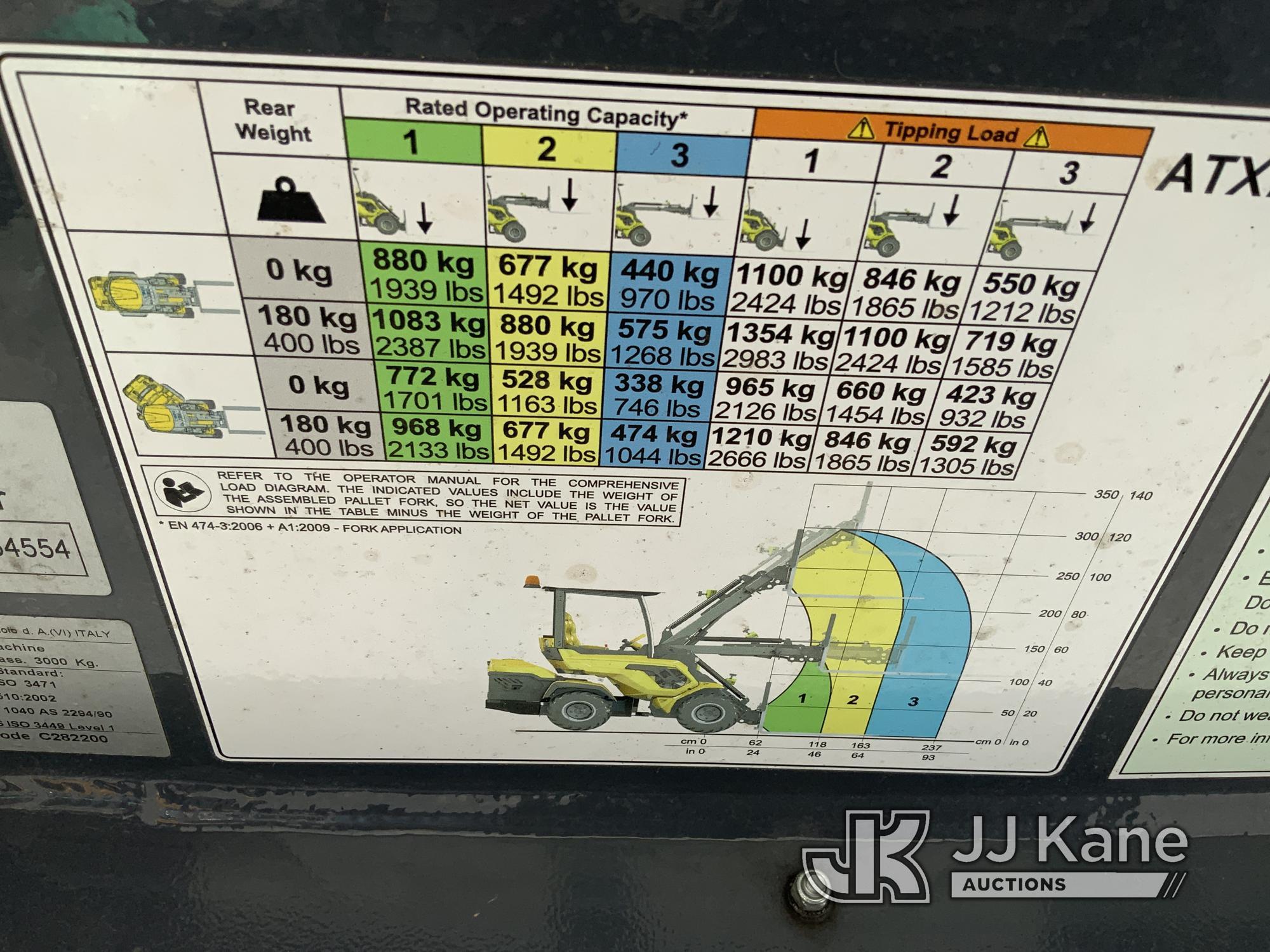 (Fort Wayne, IN) 2022 Vermeer ATX720 Articulating Wheel Loader Runs, Moves & Operates