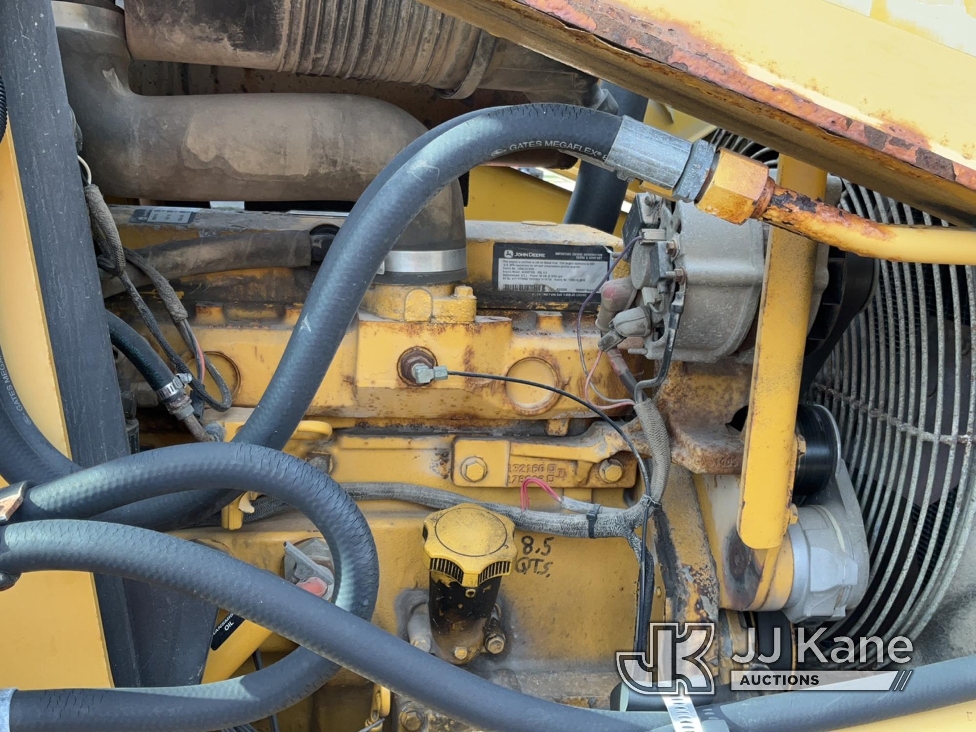 (Charlotte, MI) 2002 John Deere 310G 4X4 Tractor Loader Extendahoe Runs, Moves, Operates, Rust, Pass