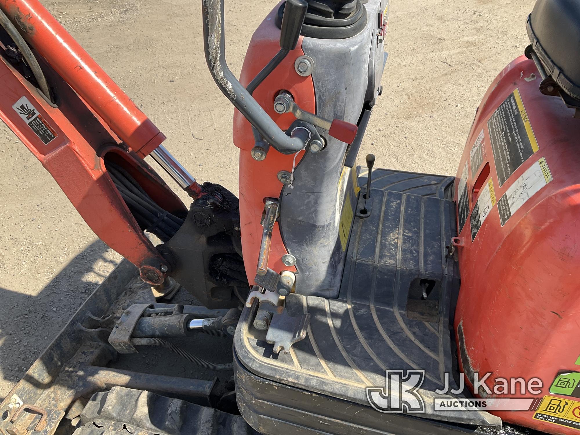 (Plymouth Meeting, PA) 2017 Kubota K008-3 Mini Hydraulic Excavator Runs & Operates