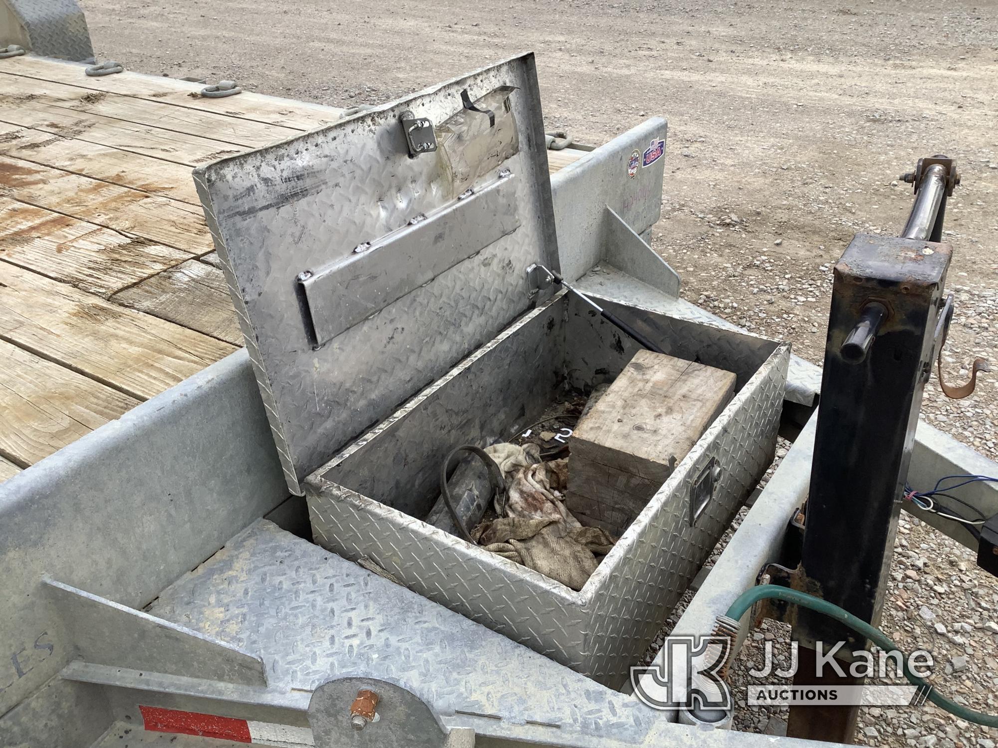 (Smock, PA) 2019 Cam Superline 7CAM20C T/A Galvanized Tagalong Equipment Trailer Rust Damage