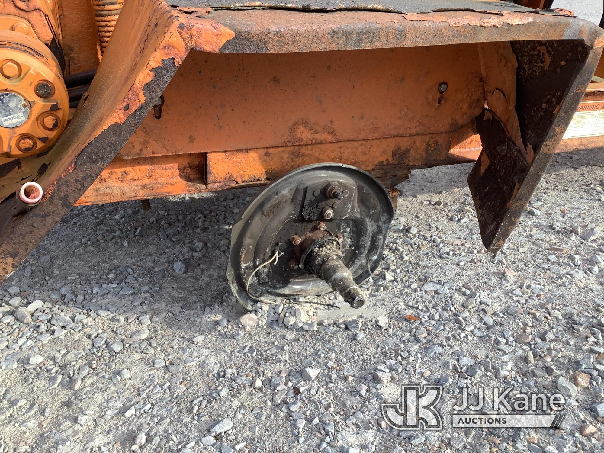 (Smock, PA) 2016 Morbark M12R Portable Chipper (12in Drum), trailer mtd No Title) ( Not Running, Ope