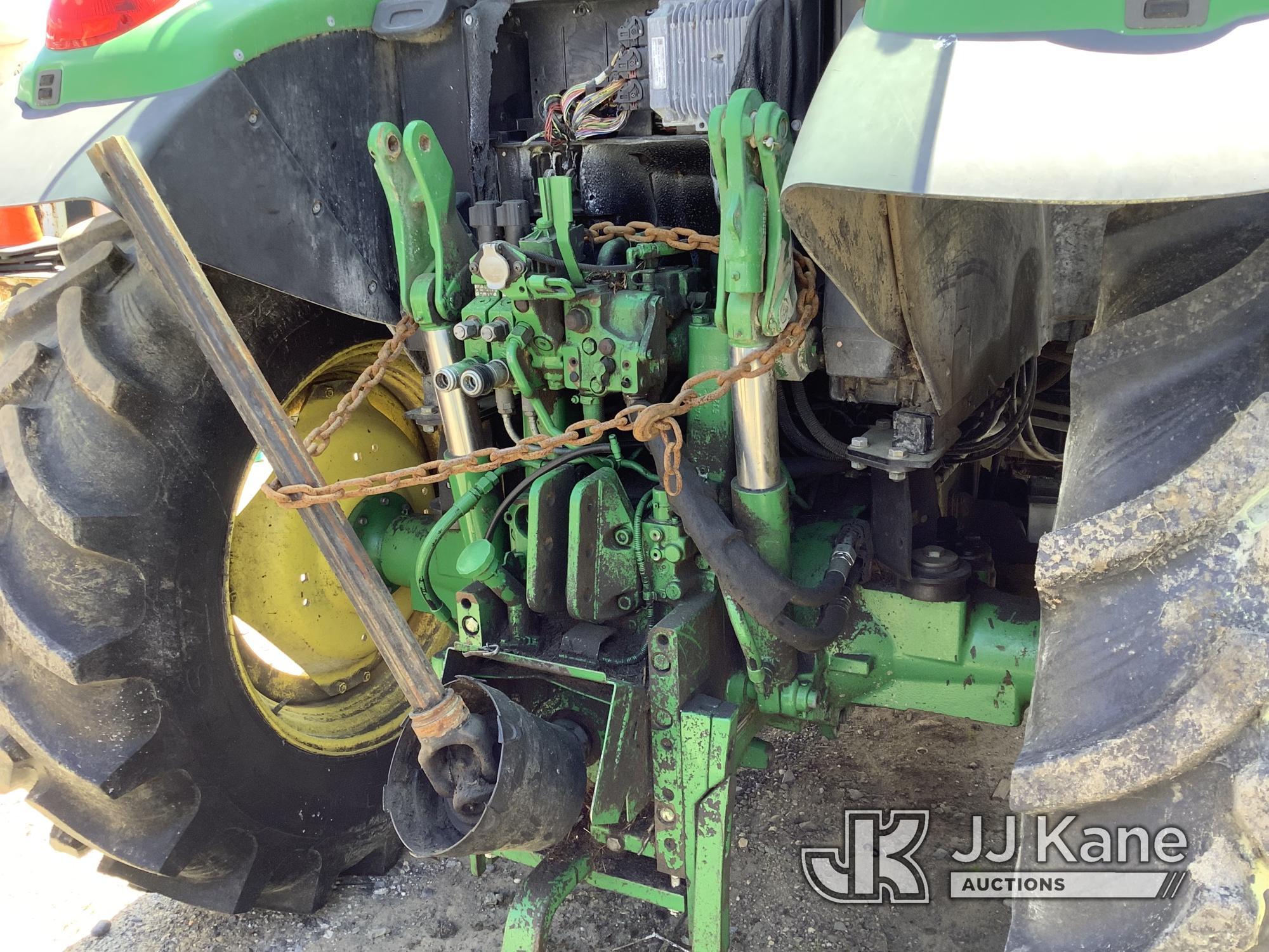 (Harmans, MD) 2016 John Deere 6120M Tractor Not Running, Electrical Fire, Condition Unknown, No Powe