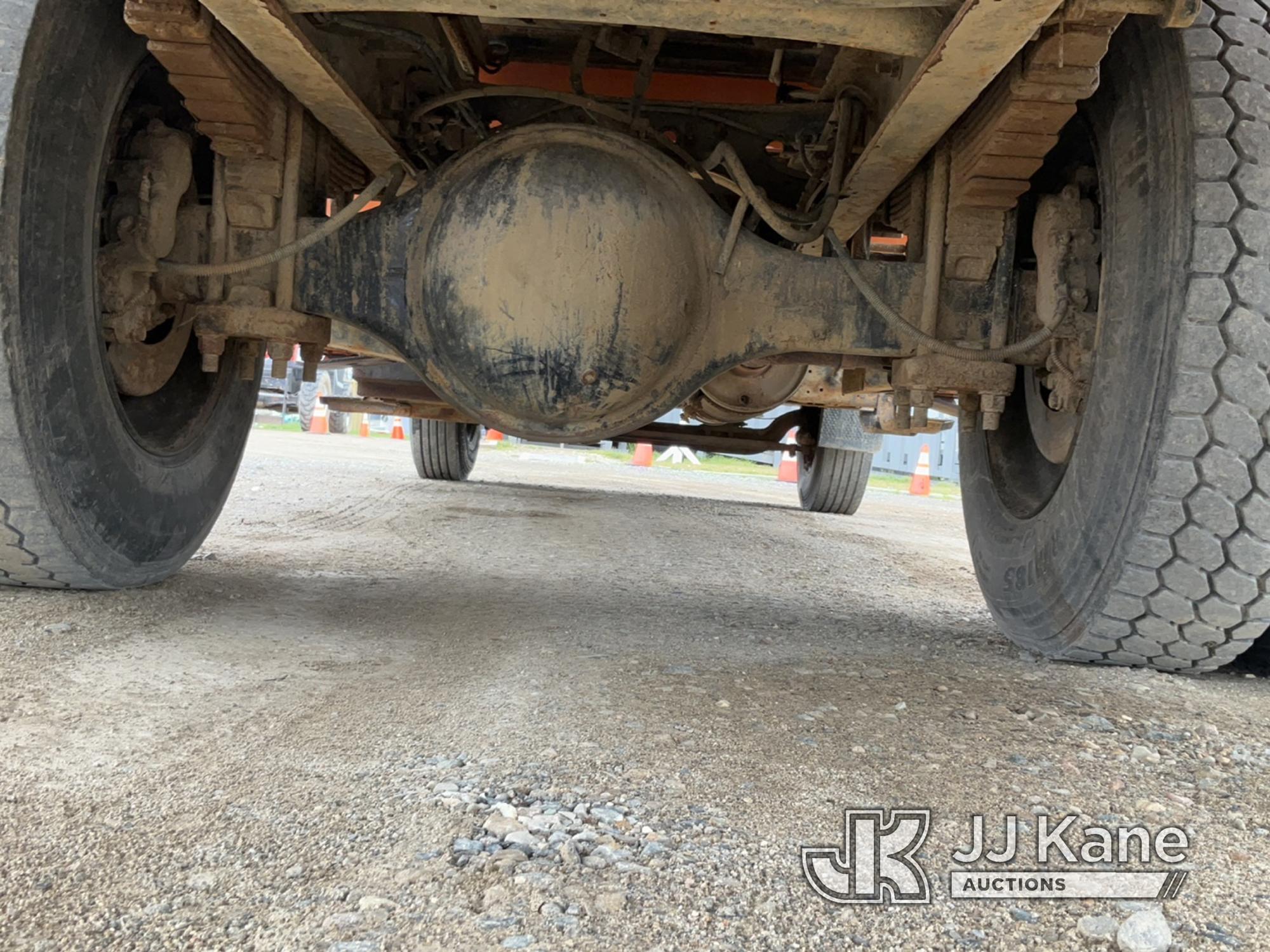 (Charlotte, MI) Altec LR756, Over-Center Bucket Truck mounted behind cab on 2013 Ford F750 Chipper D