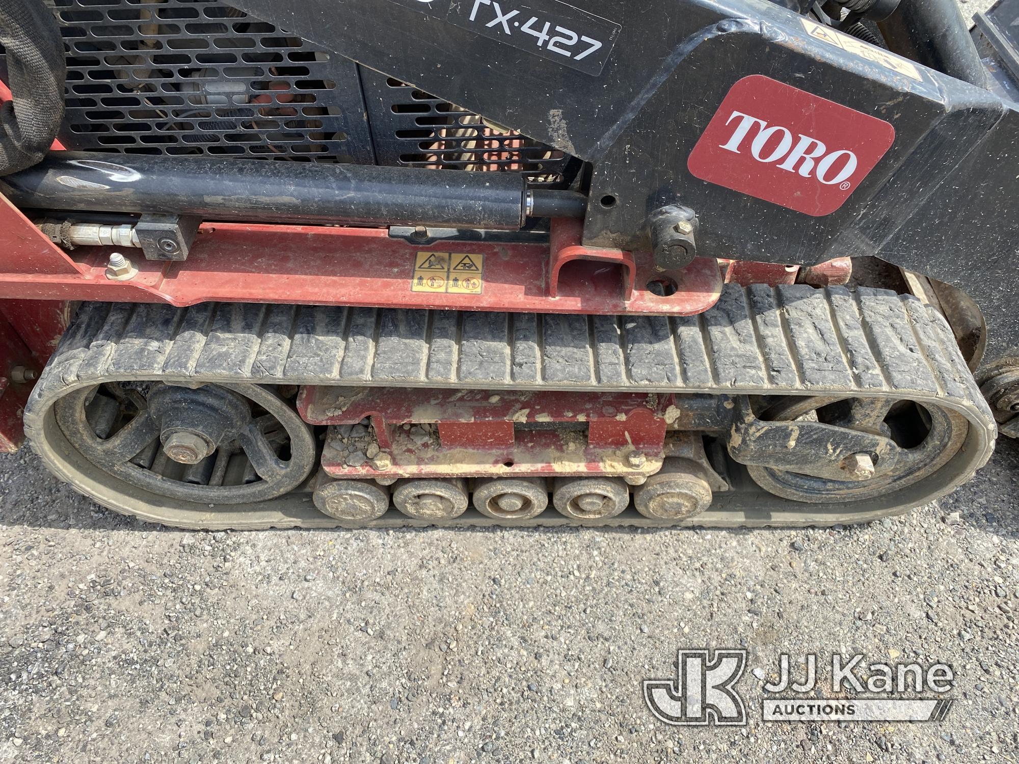 (Plymouth Meeting, PA) 2018 Toro Dingo TX427 Walk-Behind Crawler Skid Steer Loader Runs Moves & Oper