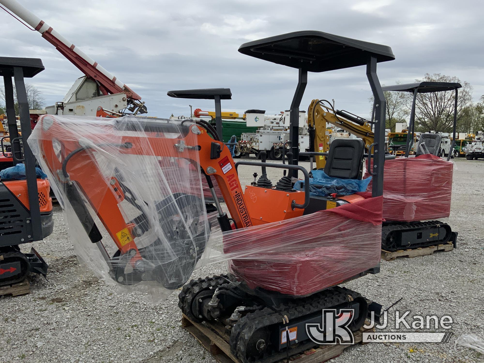 (Fort Wayne, IN) 2024 AGT LH12R Mini Hydraulic Excavator New) (Condition Unknown