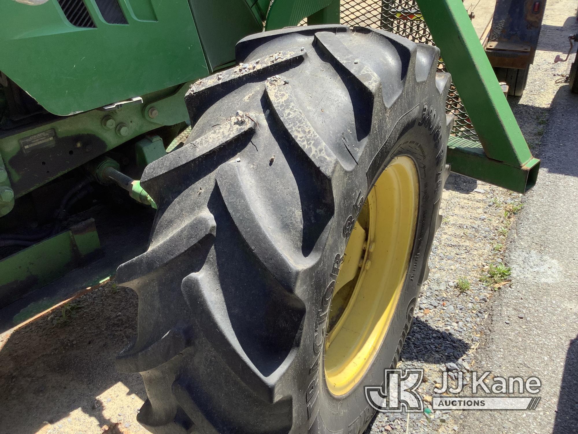 (Harmans, MD) 2016 John Deere 6120M Tractor Not Running, Electrical Fire, Condition Unknown, No Powe