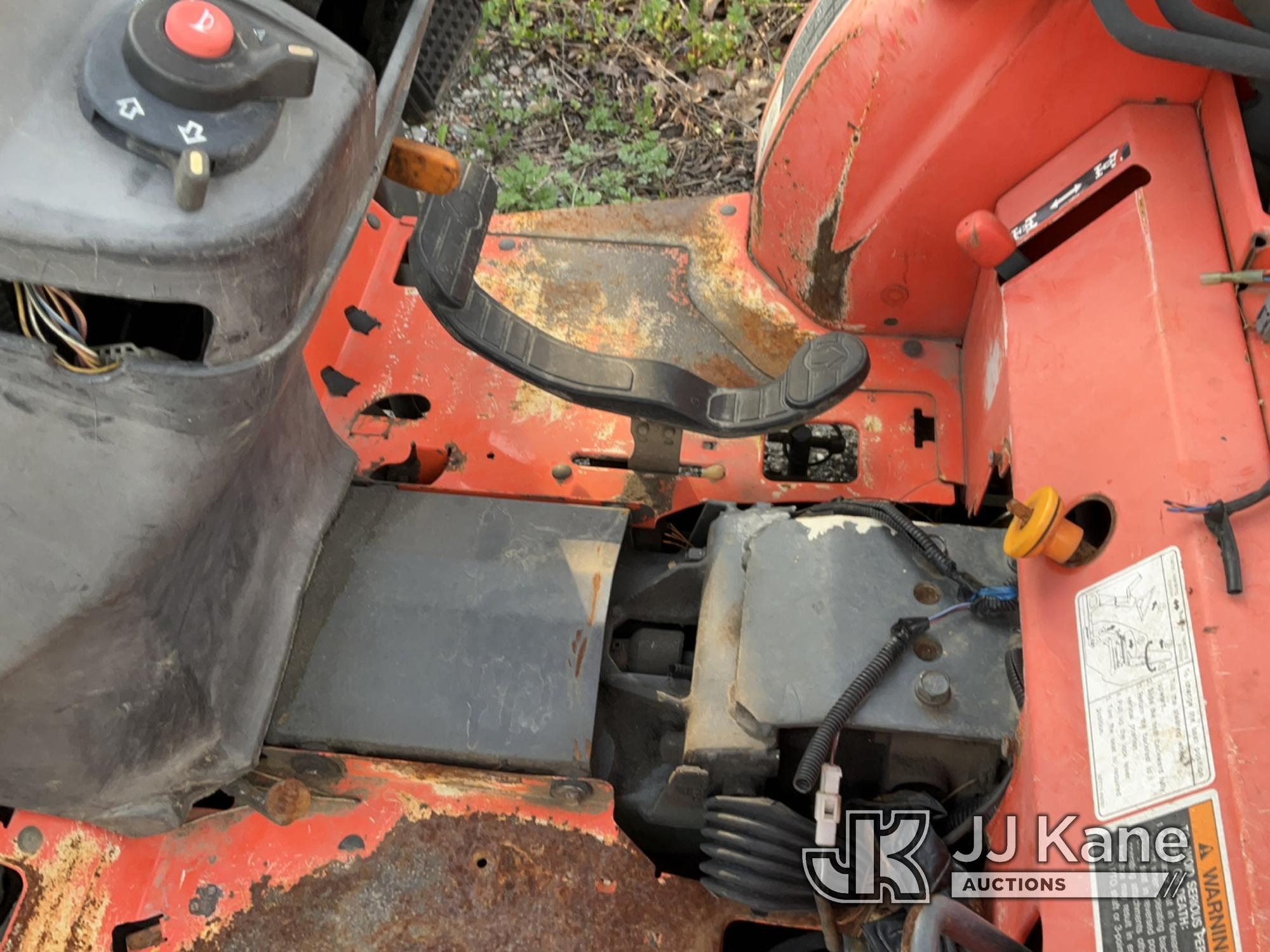 (Bellport, NY) 2012 Kubota B26 Utility Tractor Not Running, Condition Unknown, Missing Parts) (Note: