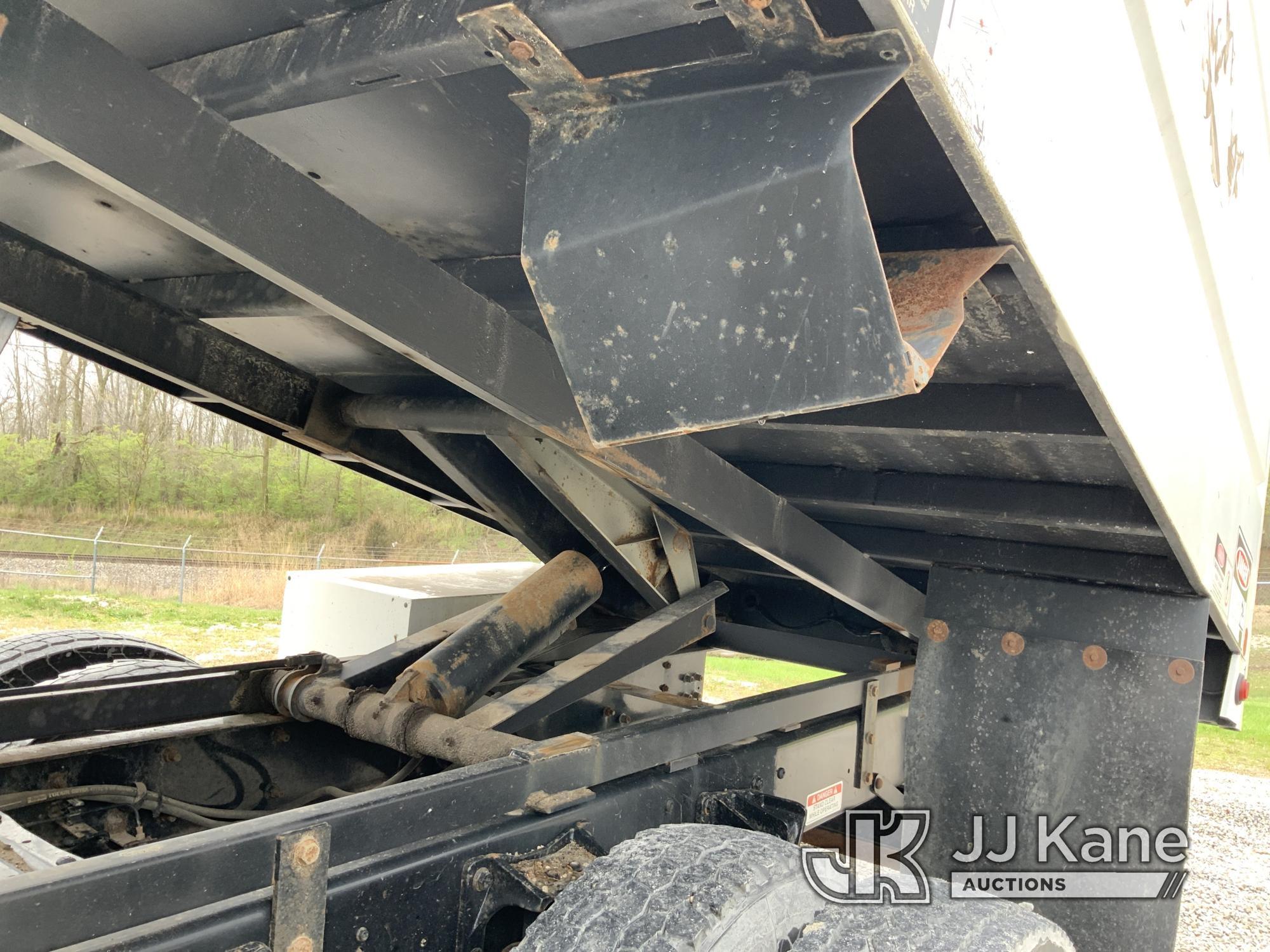 (Fort Wayne, IN) Altec LR756, Over-Center Bucket Truck mounted behind cab on 2015 Ford F750 Chipper