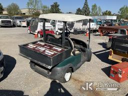 (Jurupa Valley, CA) Club Car Golf Cart Golf Cart Not Running, Batteries Removed From Underneath Seat