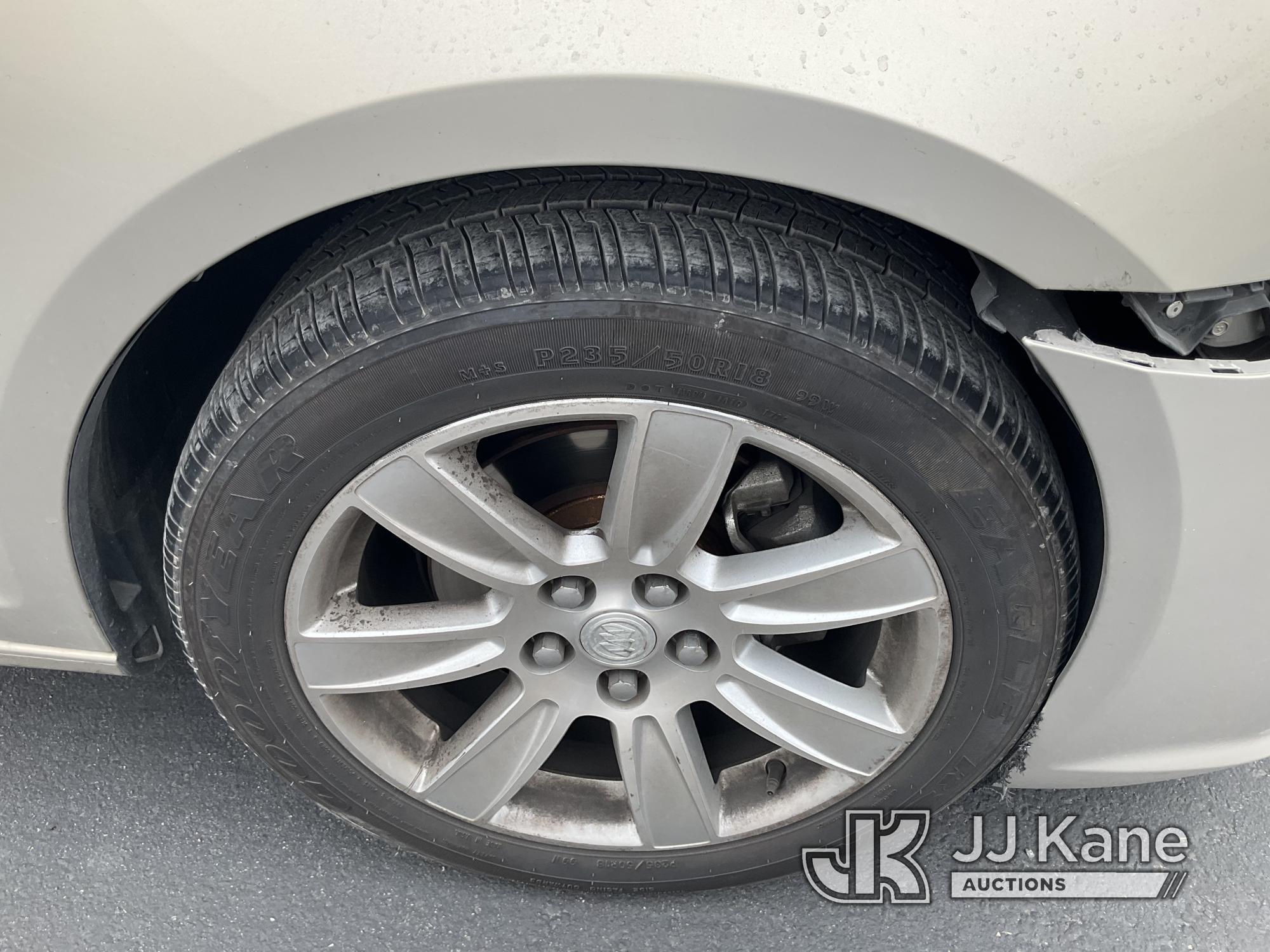 (Jurupa Valley, CA) 2012 Buick LaCrosse 4-Door Sedan Runs, Moves, Air Bag Light On, Front End Damage
