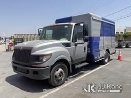 (Jurupa Valley, CA) 2014 International TerraStar Beverage Truck, 10ft box truck Runs & Moves, Check