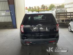 (Jurupa Valley, CA) 2015 Ford Explorer AWD Police Interceptor Sport Utility Vehicle Runs & Moves, Op