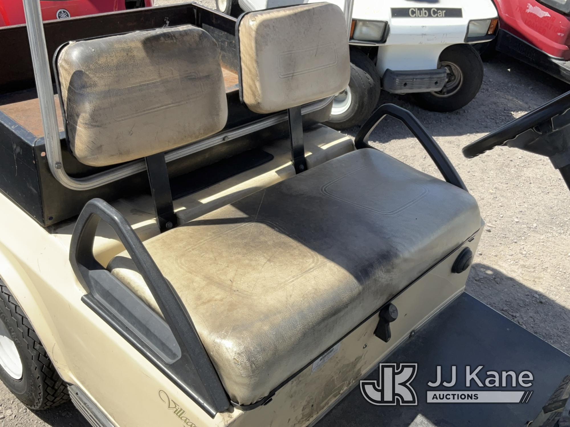 (Jurupa Valley, CA) 2003 Club Car Golf Cart Golf Cart Not Running , No Key , Missing parts , Bad Tir