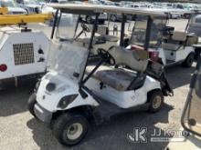 (Jurupa Valley, CA) 2011 Yamaha Golf Cart Not Running , No Key , Missing Parts , Wrecked
