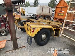 (Jurupa Valley, CA) 1980 HOGG TH40 Reel Trailer Trailer Length: 6ft 3in, Trailer Width: 7ft 2in, Tot