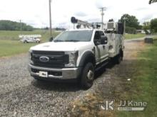2019 Ford F550 Extended-Cab Mechanics Service Truck Runs, Moves & Operates