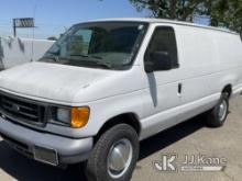(Dixon, CA) 2006 Ford E350 Mini Cargo Van Runs & Moves