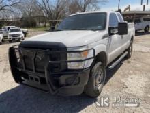 (San Antonio, TX) 2016 Ford F250 4x4 Extended-Cab Pickup Truck Runs & Moves) (Jump To Start