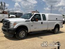 2015 Ford F250 4x4 Extended-Cab Pickup Truck Not Running, Condition Unknown) (Has Power-Does Not Cra