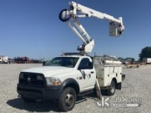 Altec AT37G, Articulating & Telescopic Bucket Truck mounted behind cab on 2012 Dodge Ram 5500 4x4 Se