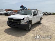 (Charlotte, MI) 2011 Chevrolet Silverado 1500 4x4 Pickup Truck Runs, Moves, Rust, Body Damage, Jump