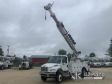 (Hawk Point, MO) Altec DC47-TR, Digger Derrick rear mounted on 2016 Freightliner M2 106 4x4 Utility