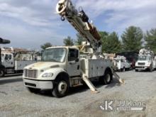 (Frederick, MD) Altec DC47-TR, Digger Derrick mounted on 2018 Freightliner M2 Service Truck Runs, Mo